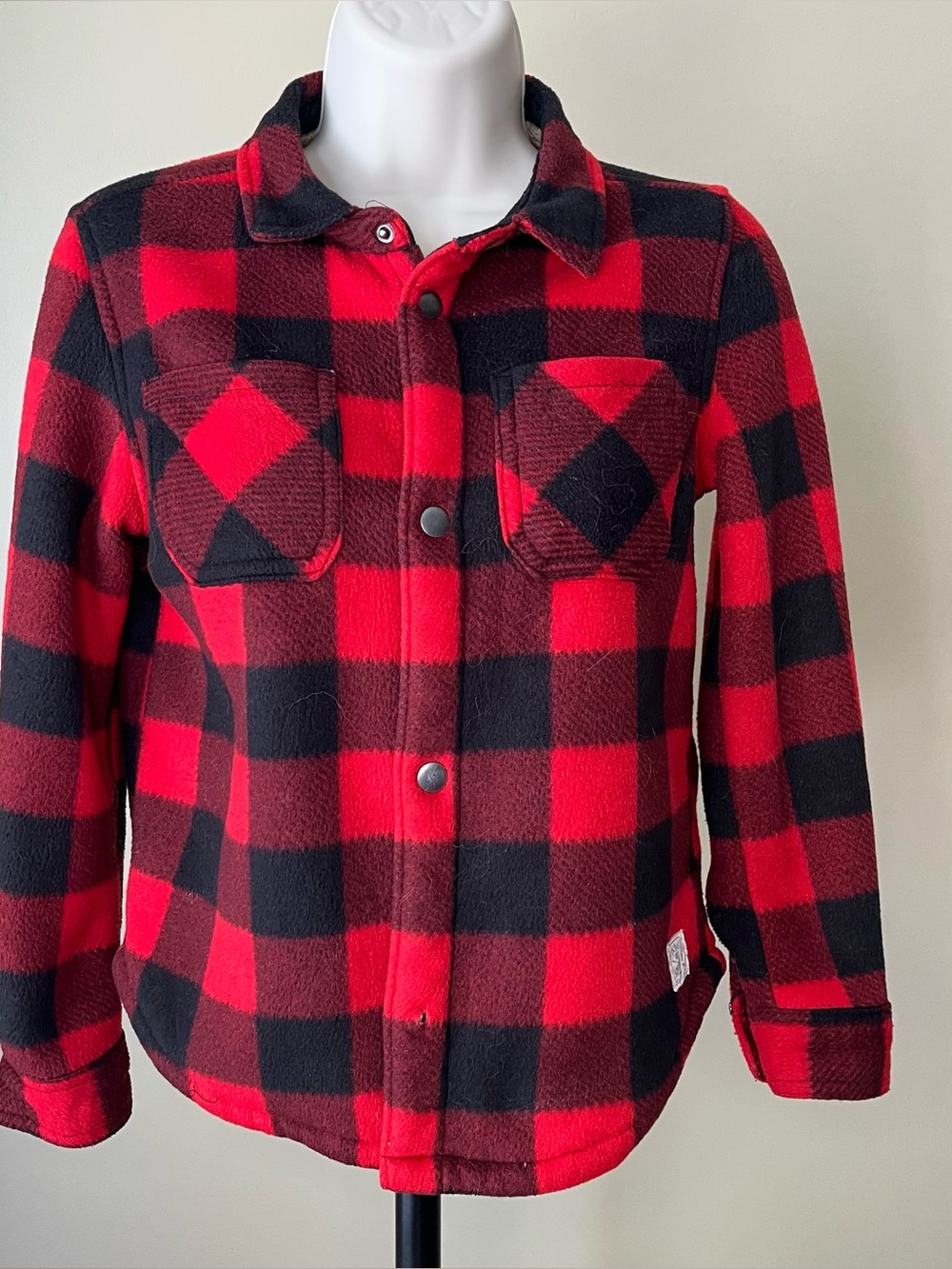 Original Weatherproof Vintage Boys Plaid Jacket Size S 7/8